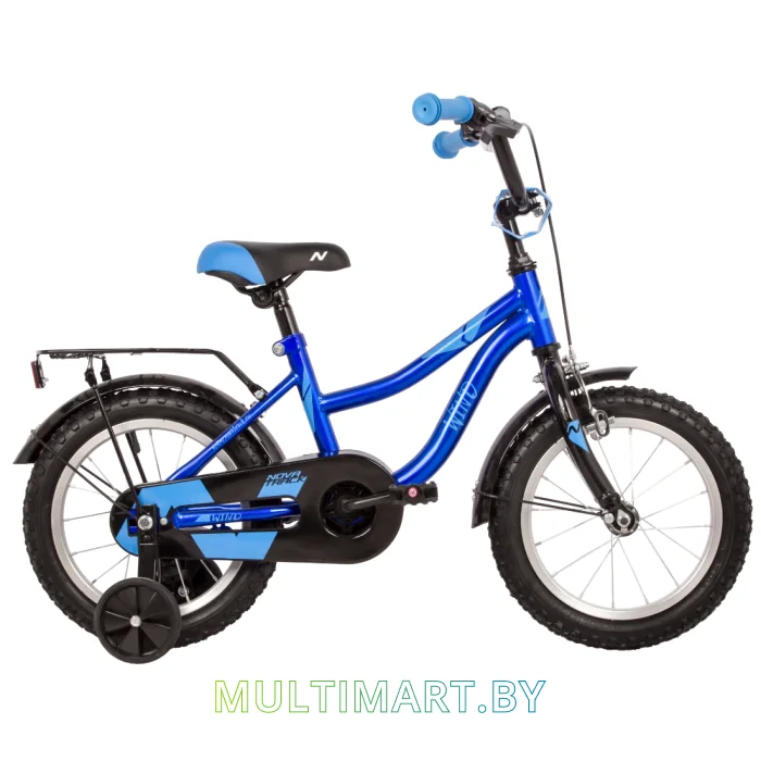 Детский велосипед Novatrack Wind Boy 143WIND.BL22 (синий, 2022)